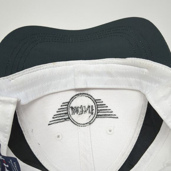 Mini Challenge Molex Tti Strapback Baseball Cap White One Size 6 Panel Sport-Tek - Picture 8 of 9